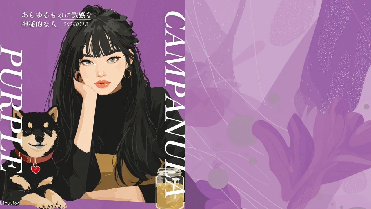 3月18日の誕生色は「カンパヌラパープル（Campanula Purple）」。釣鐘草（つりがねそう）という花の名前がついた深みのある紫色で、色言葉は鋭敏・神秘的・高貴。色コード・デザインデータに加えて、この色に合うおすすめバスソルトやおしゃれな背景素材も無料配布中。