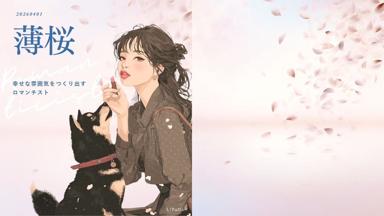 4/1の誕生色「薄桜（うすざくら）」の意味・色言葉・カラーコード｜無料壁紙あり